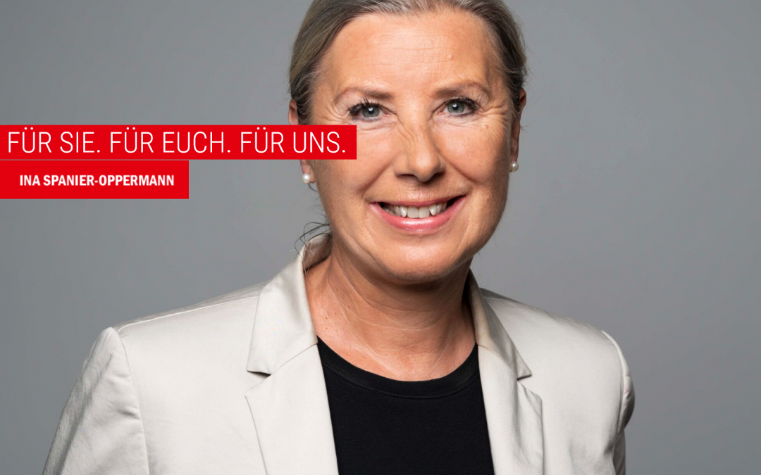 Ina Spanier-Oppermann – unsere Landtagskandidatin für NRW